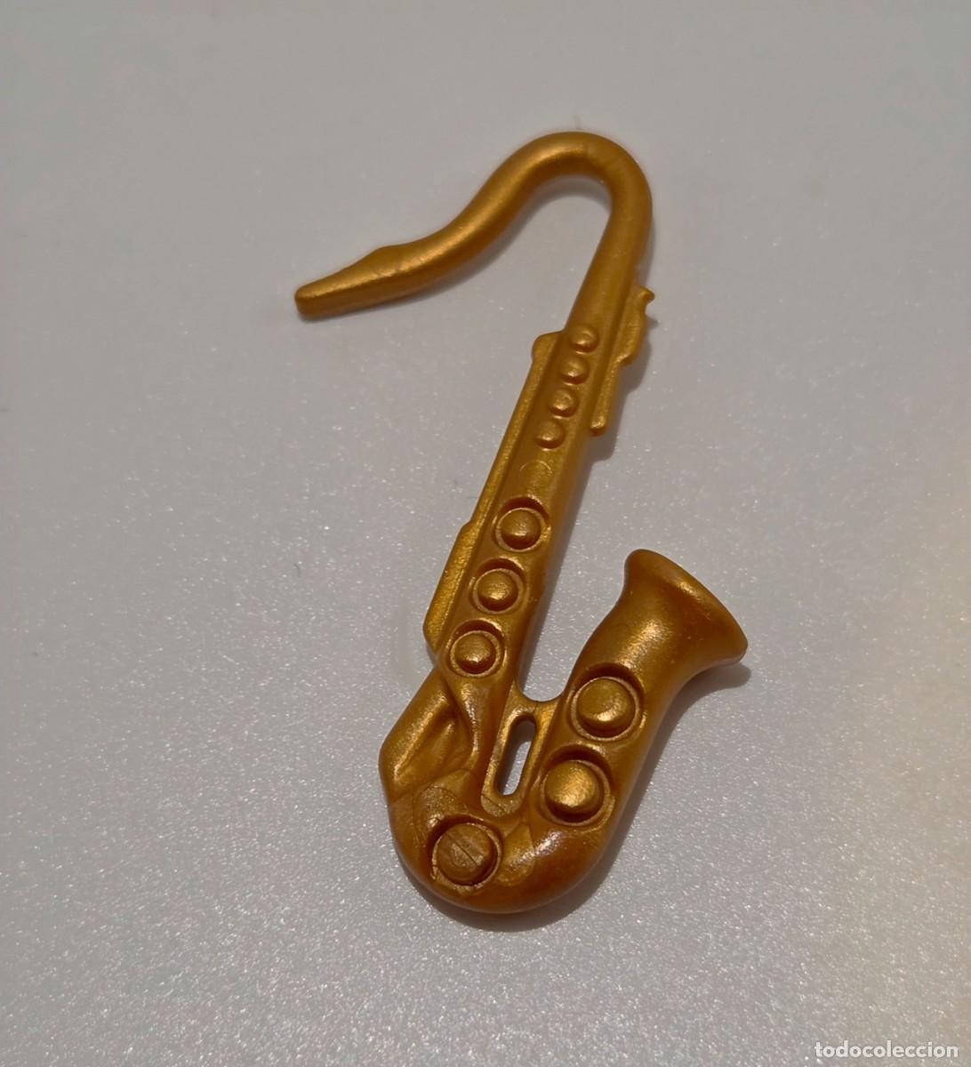 Playmobil: PLAYMOBIL SAXOF&Oacute;N DORADO INSTRUMENTO MUSICAL