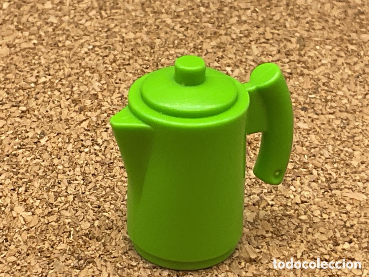 Playmobil: ACCESORIO PLAYMOBIL. JARRA Y/O CAFETERA COLOR VERDE.