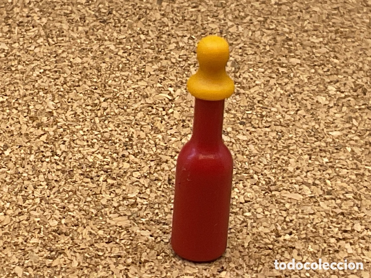 Playmobil: ACCESORIO PLAYMOBIL. BIBERON, BOTE ROJO CON TETINA.