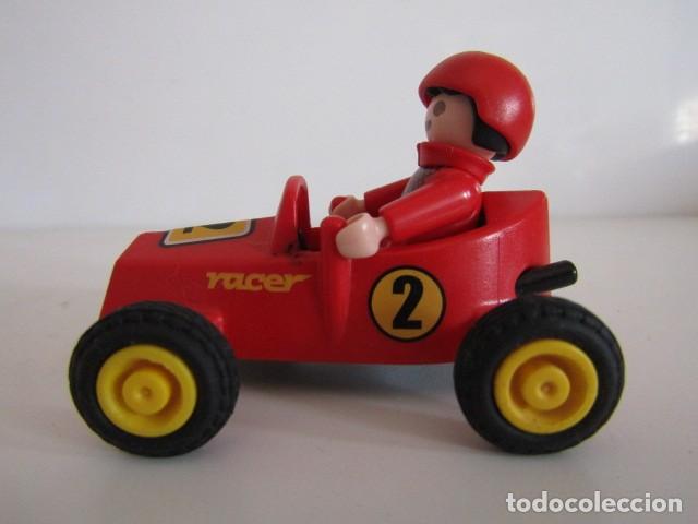 Playmobil: DIFICIL NI&Ntilde;O CON KART ROJO DE CARRERAS MODERNO ESPECIAL PLAYMOBIL