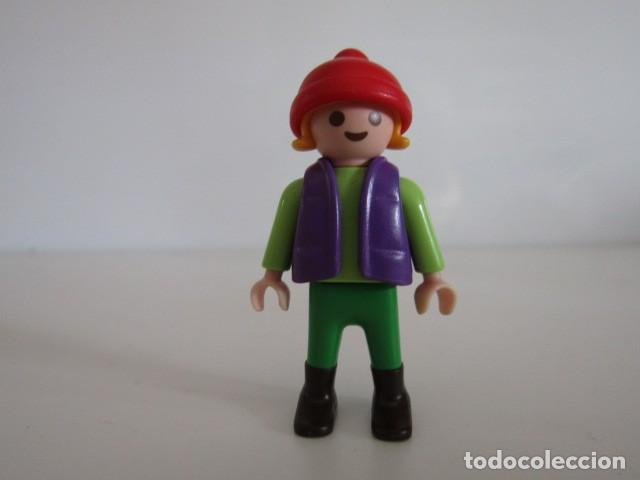 Playmobil: DIFICIL NI&Ntilde;A GRANJERA MODERNA ESPECIAL PLAYMOBIL