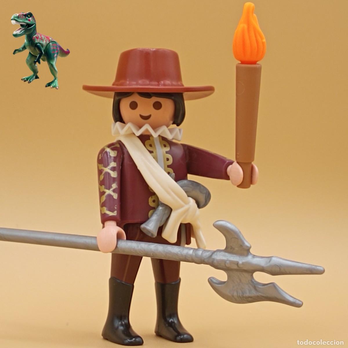 Playmobil: Playmobil figura guardia de noche sereno miliciano noble maestre aristocrata rembrandt medieval 5090