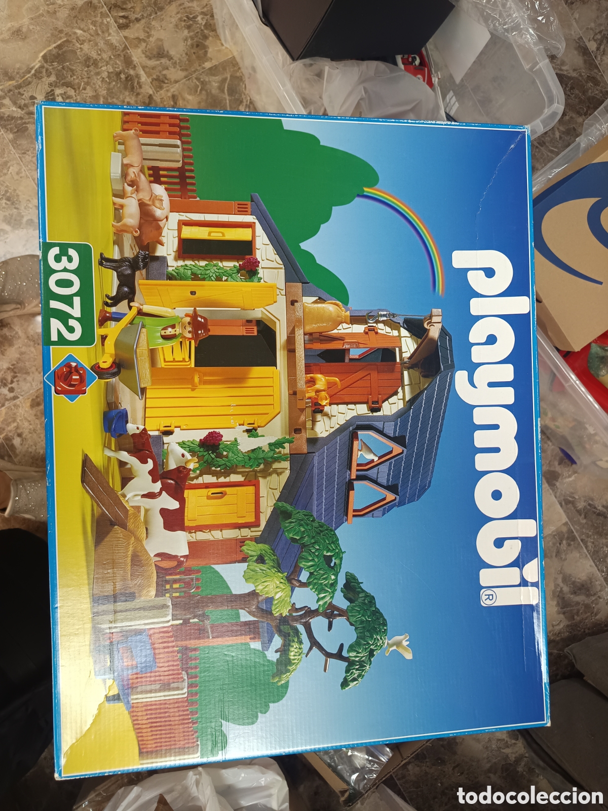 Playmobil: Playmobil caja vac&iacute;a granja 3702