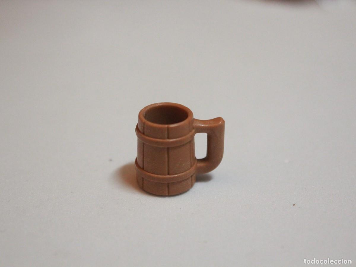 Playmobil: Accesorio playmobil jarra barril madera taberna medieval