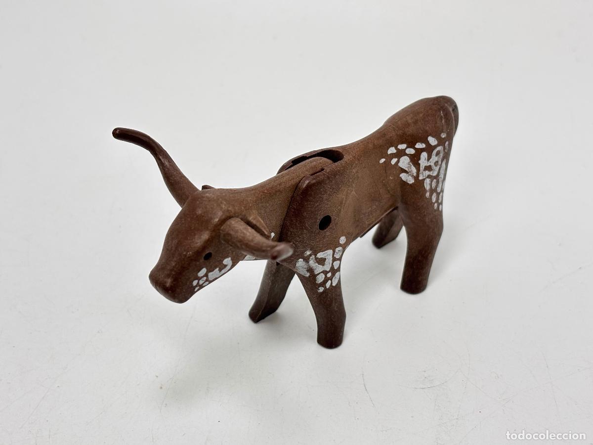 Playmobil: Playmobil 3749 3801 TORO VACA LONGHORN RANCHO OESTE