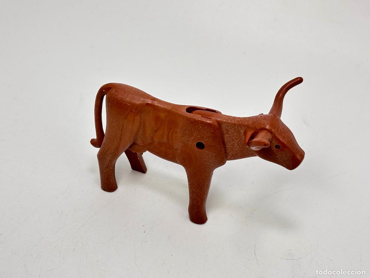 Playmobil: Playmobil 3749 3801 TORO VACA LONGHORN RANCHO OESTE