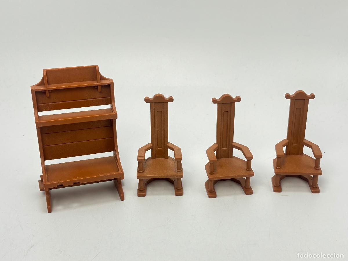 Playmobil: Playmobil lote armario y silla castillo medieval