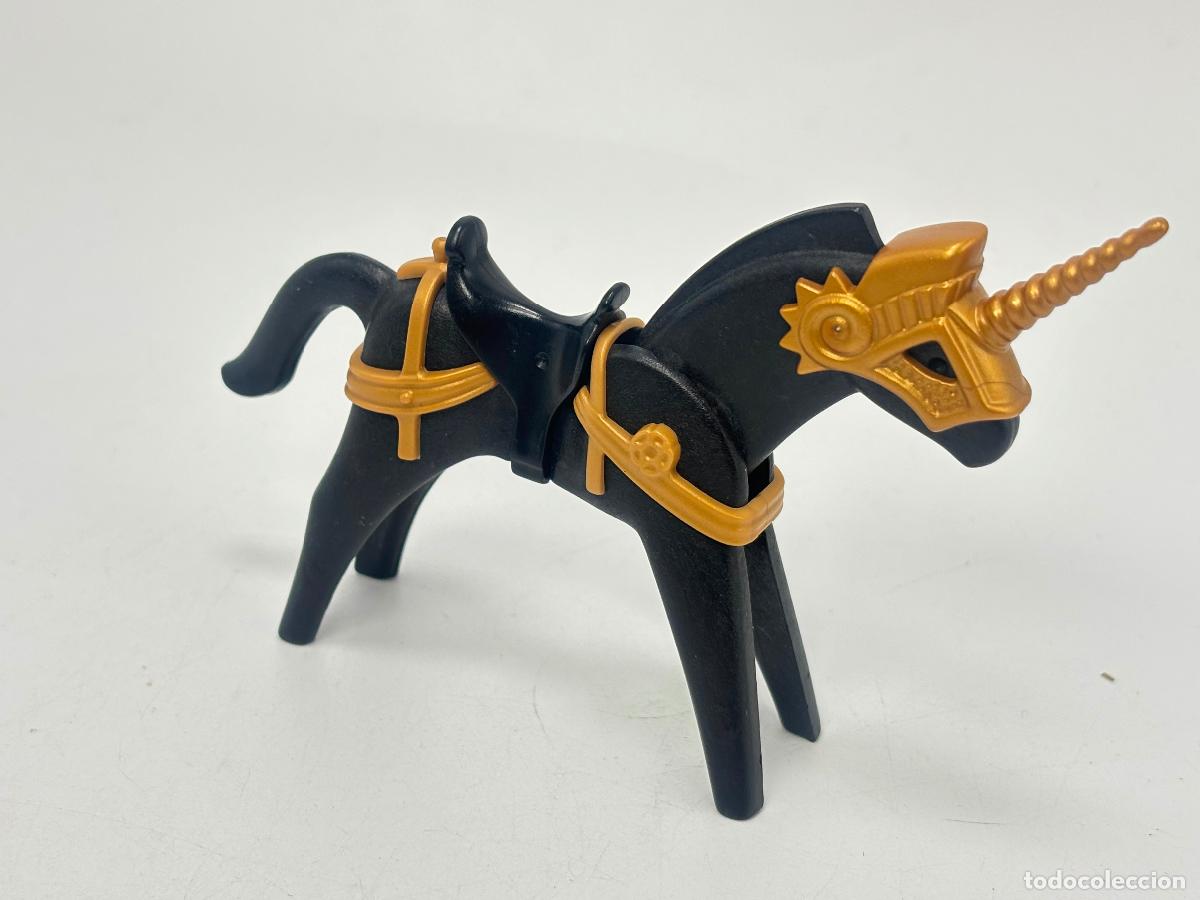 Playmobil: Playmobil caballo con armadura medieval