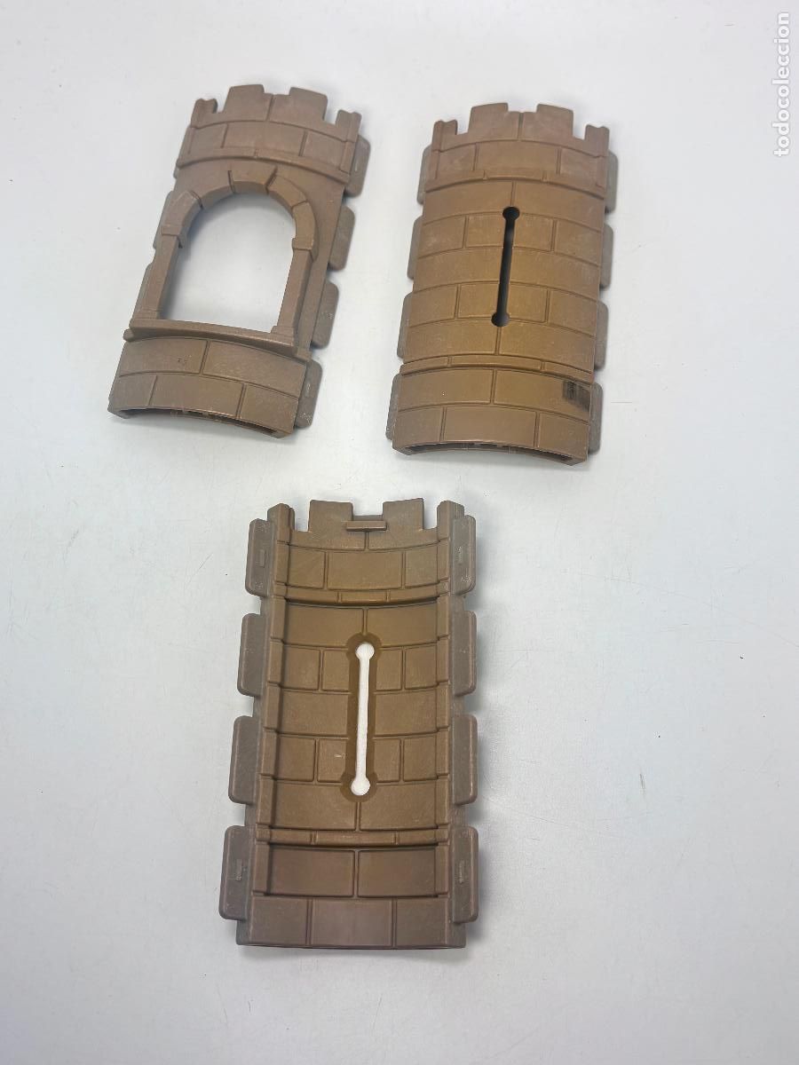 Playmobil: Playmobil lote pared arqueada torre castillo