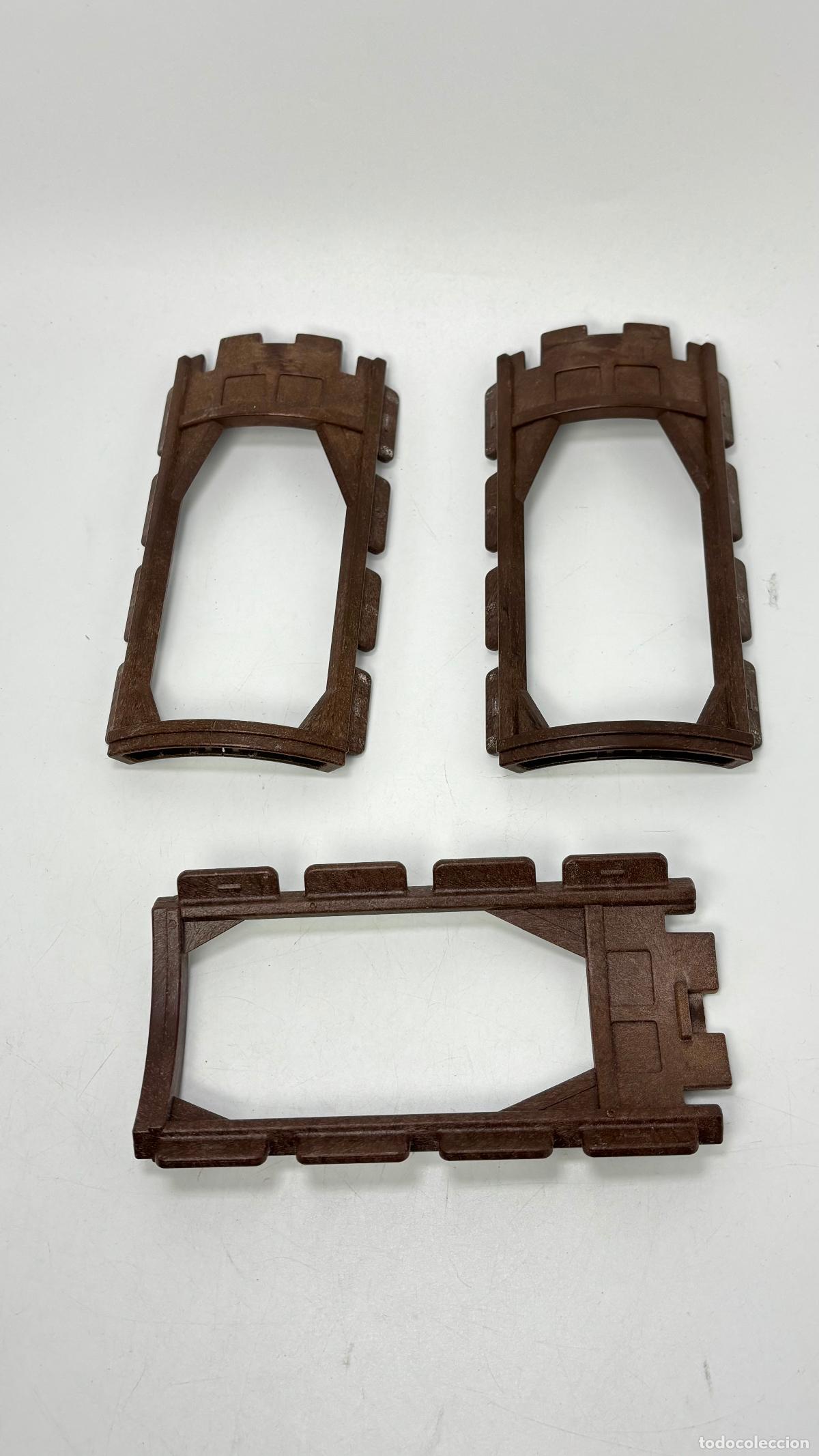 Playmobil: Playmobil lote marco pared arqueada torre castillo