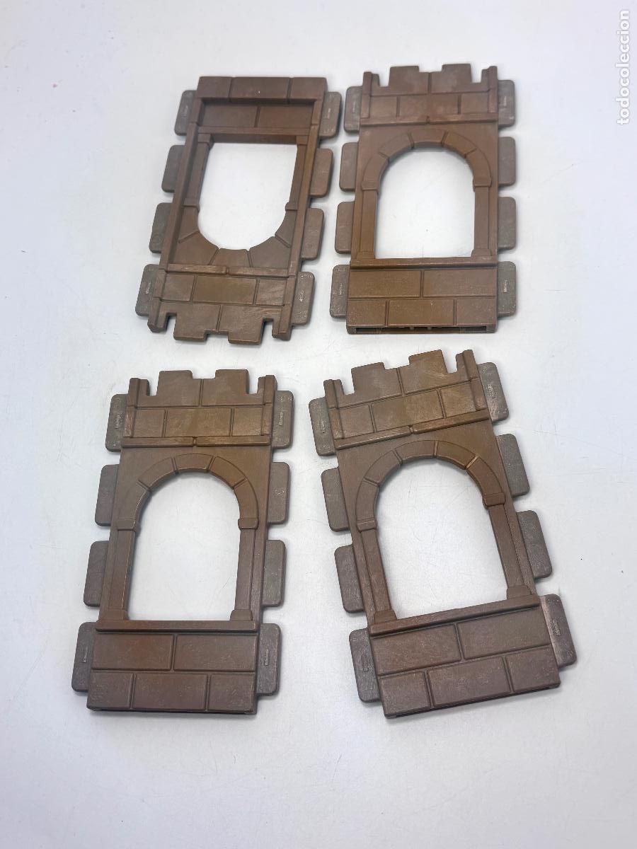 Playmobil: Playmobil lote pared arqueada torre castillo
