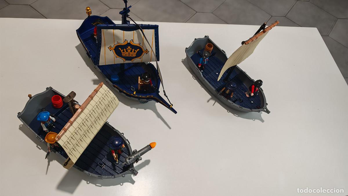 Playmobil: Flotilla barcos Playmobil custom Gris