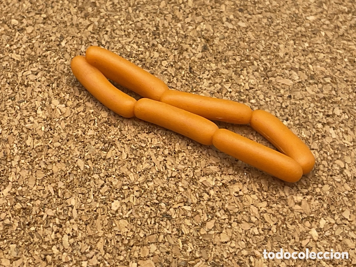 Playmobil: ACCESORIOS PLAYMOBIL. SALCHICHAS. REF COMIDA.