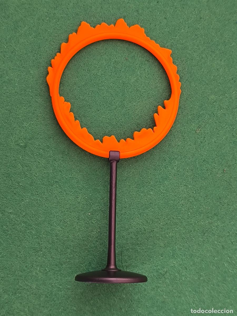 Playmobil: Playmobil referencia 4233 aro anillo de fuego domador leones animales circo pie soporte antracita