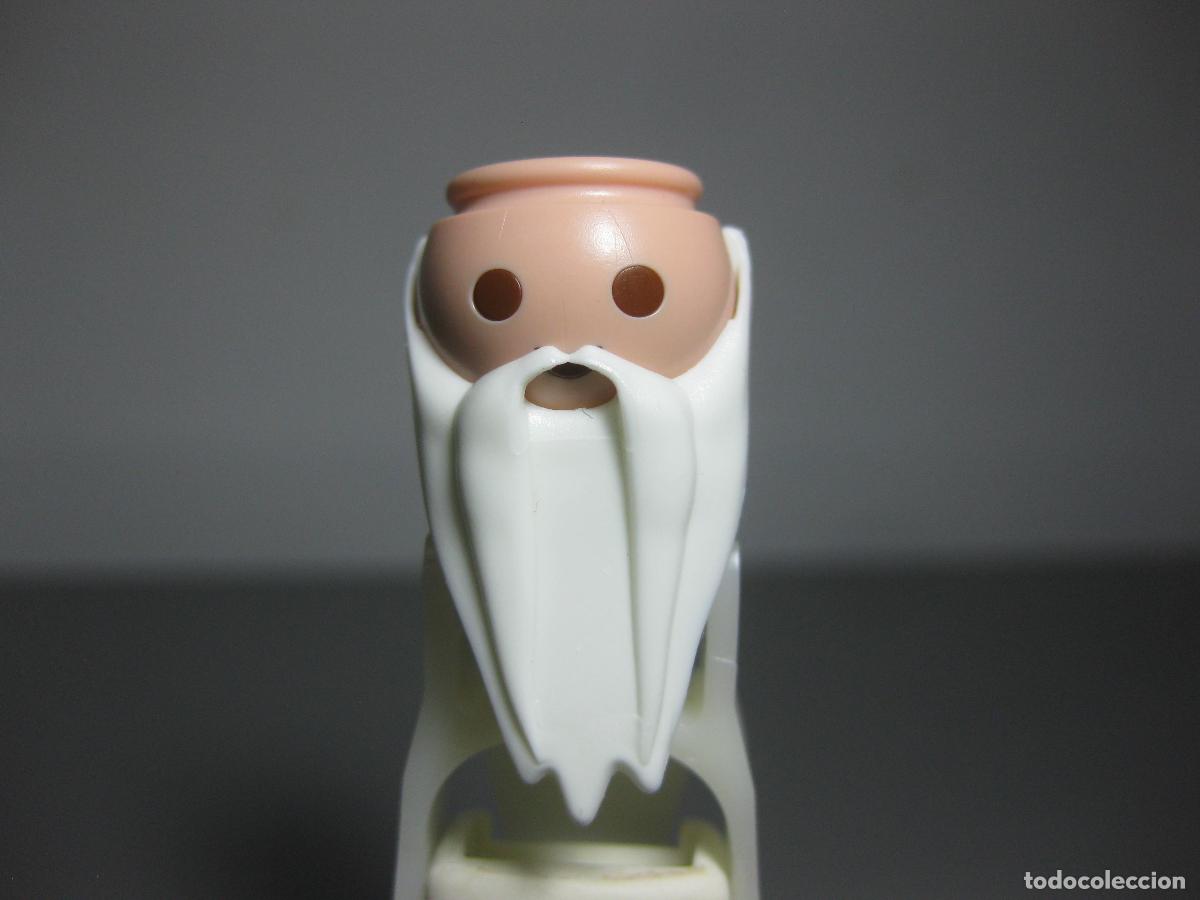 Playmobil: playmobil barba blanca larga ANCIANO ABUELO -SOLO SE VENDE BARBA-