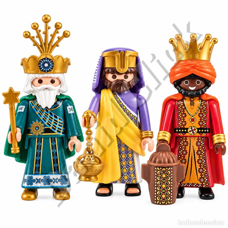 Playmobil: Playmobil Reyes Magos Bel&eacute;n Navidad
