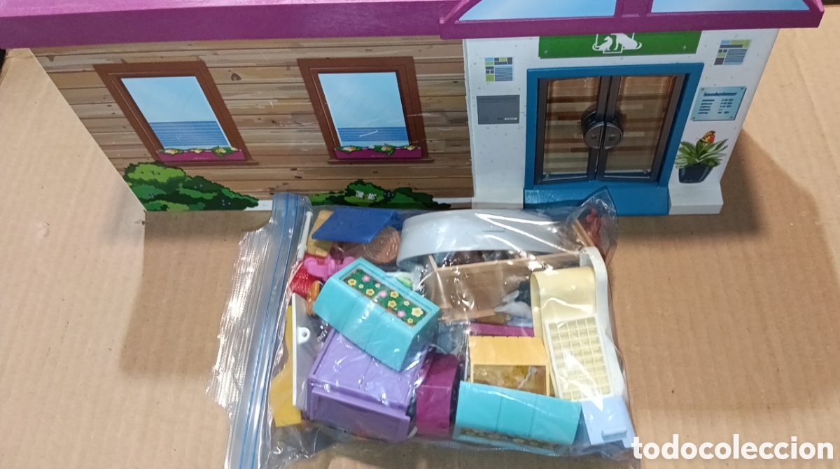 Playmobil: LOTE PLAYMOBIL CL&Iacute;NICA VETERINARIA ANIMALES
