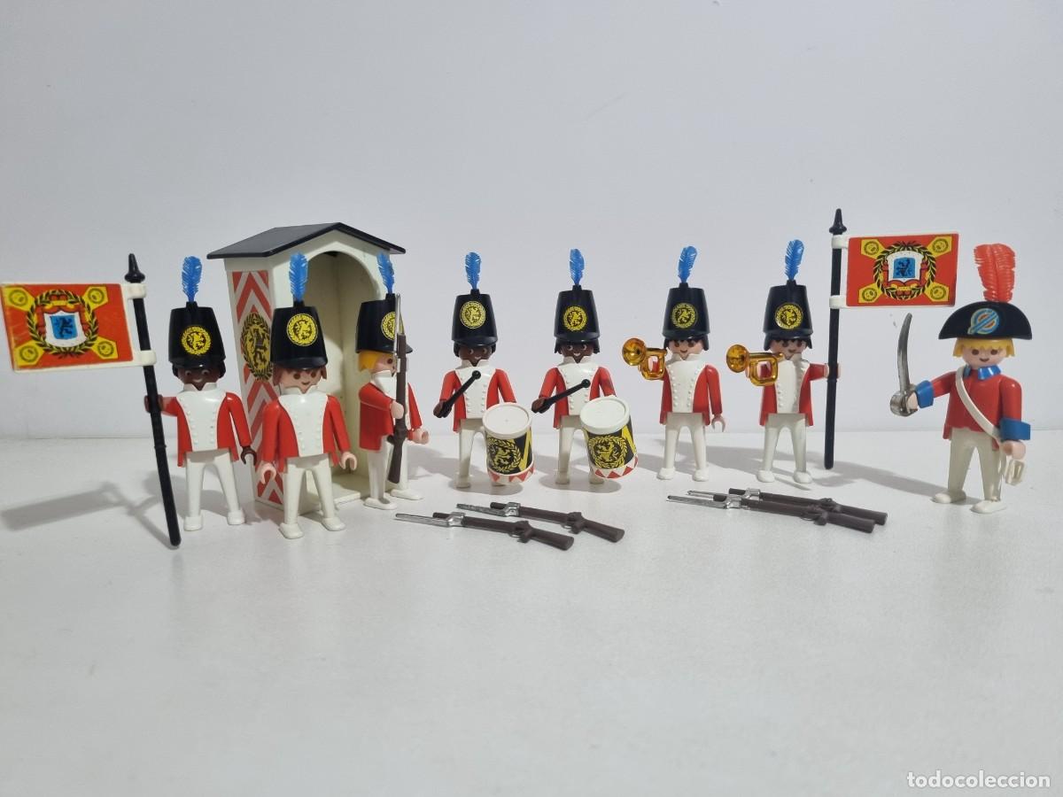 Playmobil: Playmobil 3544 Batallon Ejercito Soldado Ingles Imperial Guardia Real Casaca