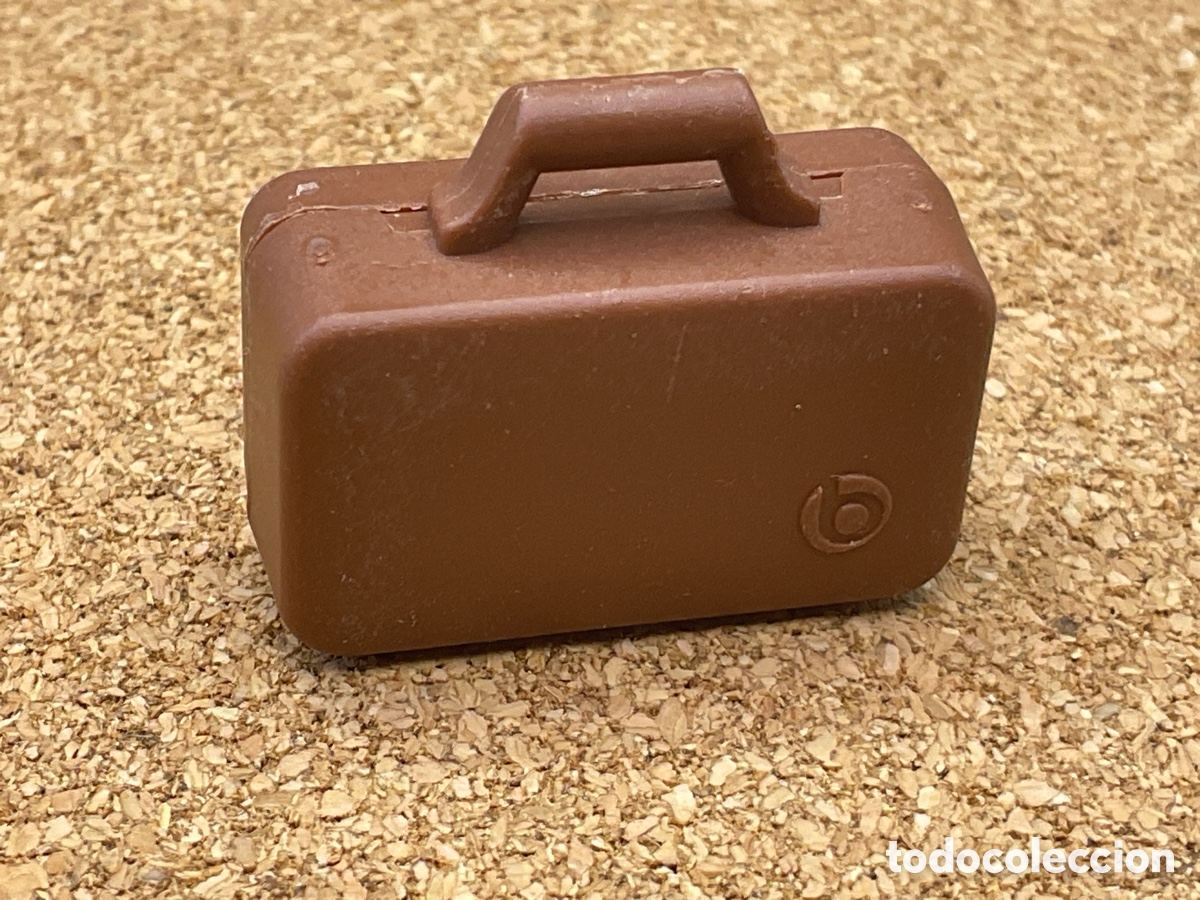 Playmobil: ACCESORIO PLAYMOBIL. MALETIN MARR&Oacute;N PEQUE&Ntilde;O CON ASA.
