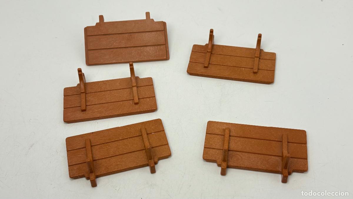 Playmobil: Playmobil lote base alargada pasarela castillo medieval