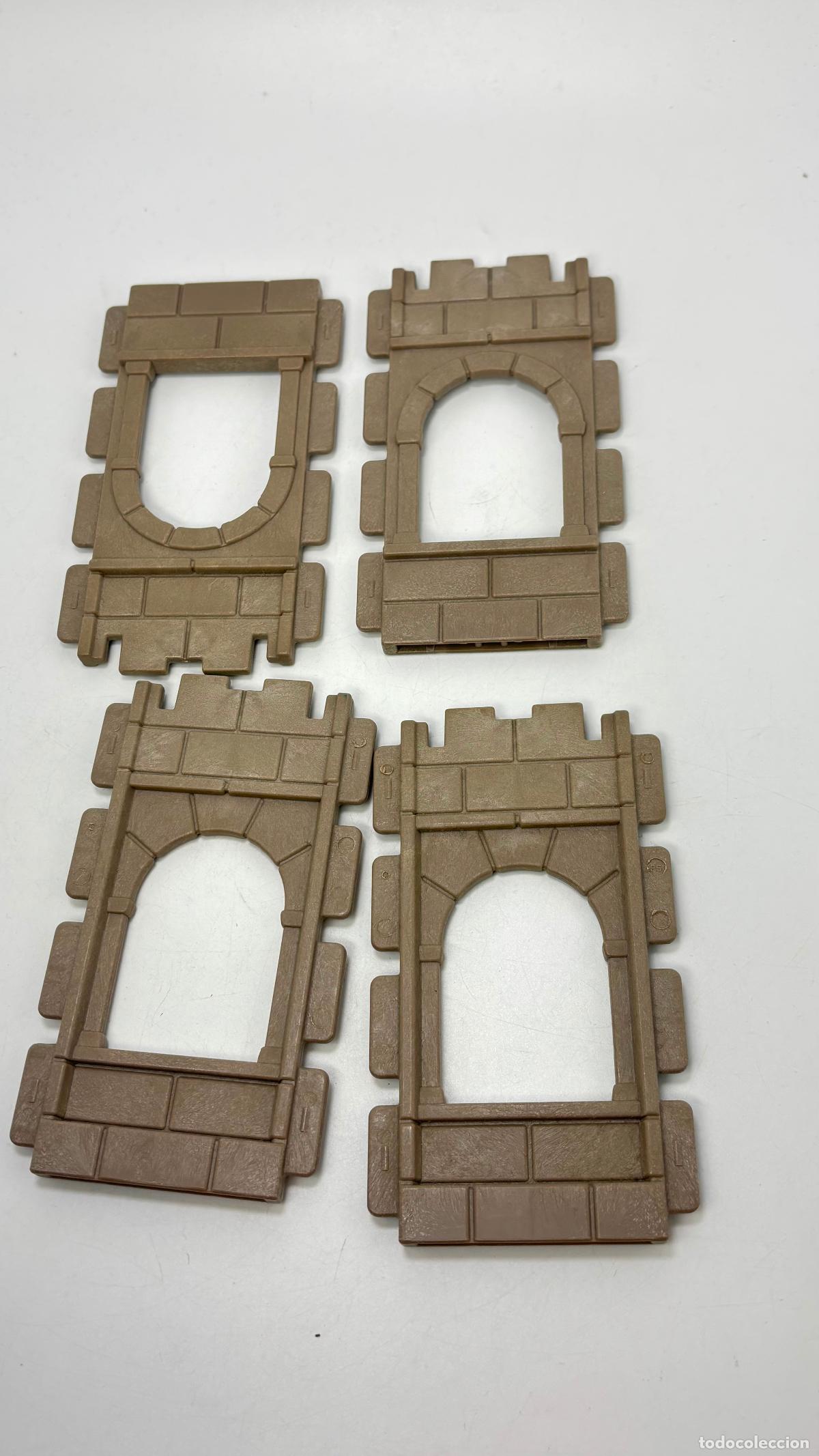 Playmobil: Playmobil lote pared hueco ventana castillo medieval