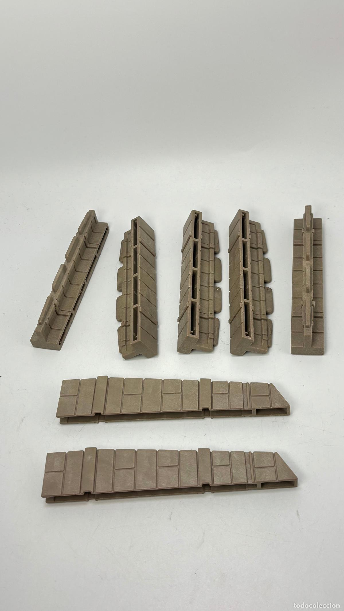 Playmobil: Playmobil lote contrafuerte pared castillo medieval