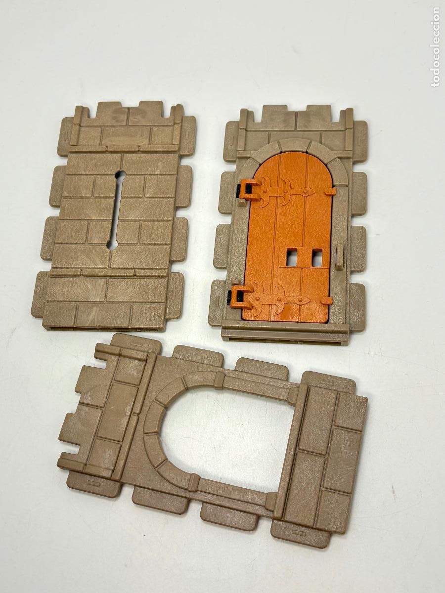 Playmobil: Playmobil lote pared castillo medieval