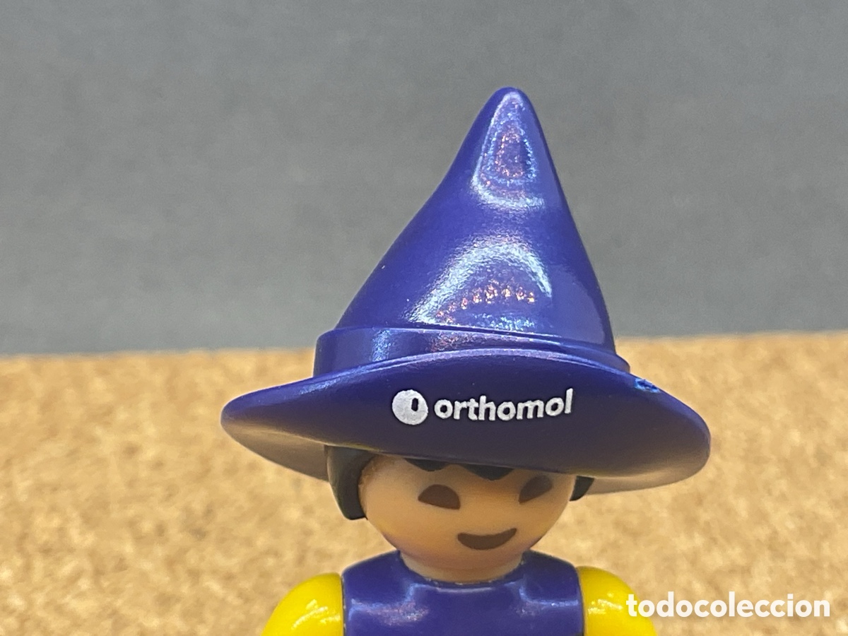 Playmobil: ACCESORIOS PLAYMOBIL. SOMBRERO DUENDE O MAGOS PARA NI&Ntilde;OS. LOGO ORTHOMOL.