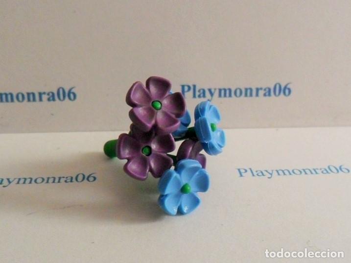 Playmobil: PLAYMOBIL P113-2 RAMO 6 FLORES AZULES VIOLETAS