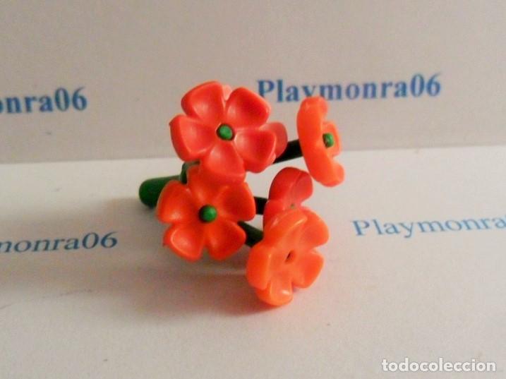 Playmobil: PLAYMOBIL P113-2 RAMO 6 FLORES FUCSIAS ROJAS ROSAS