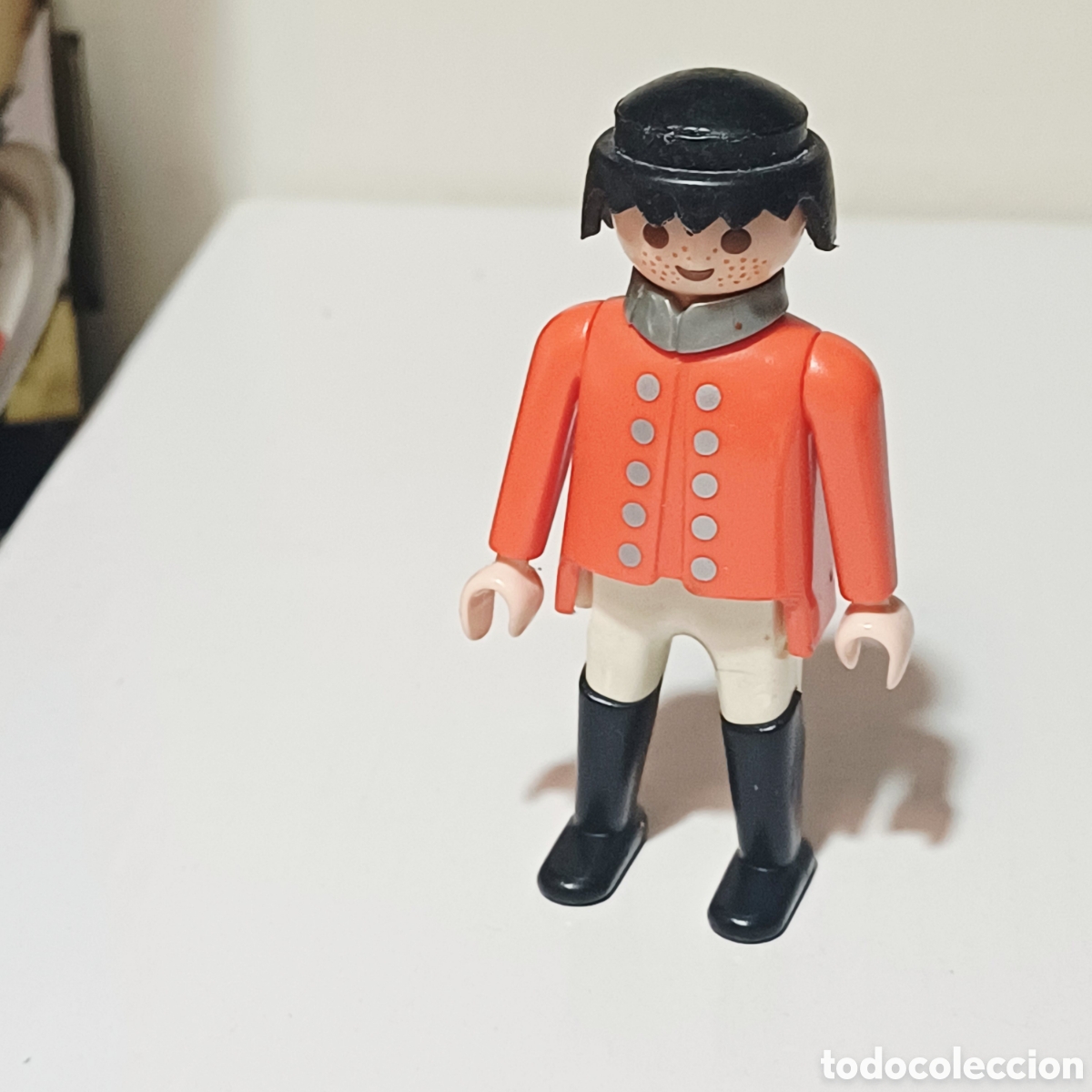 Playmobil: Figura Playmobil soldado ingles siglo XVIII casaca roja