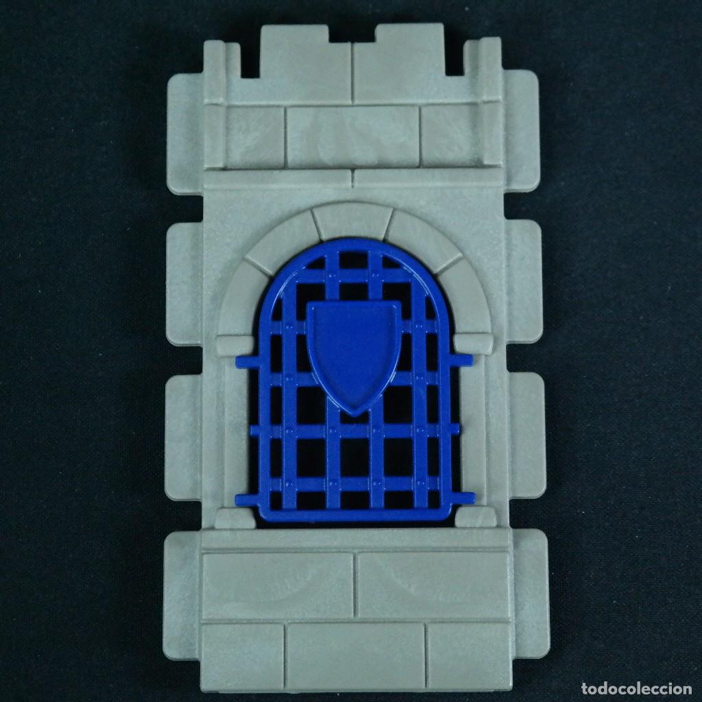 Playmobil: Playmobil pared con ventana azul steck☼