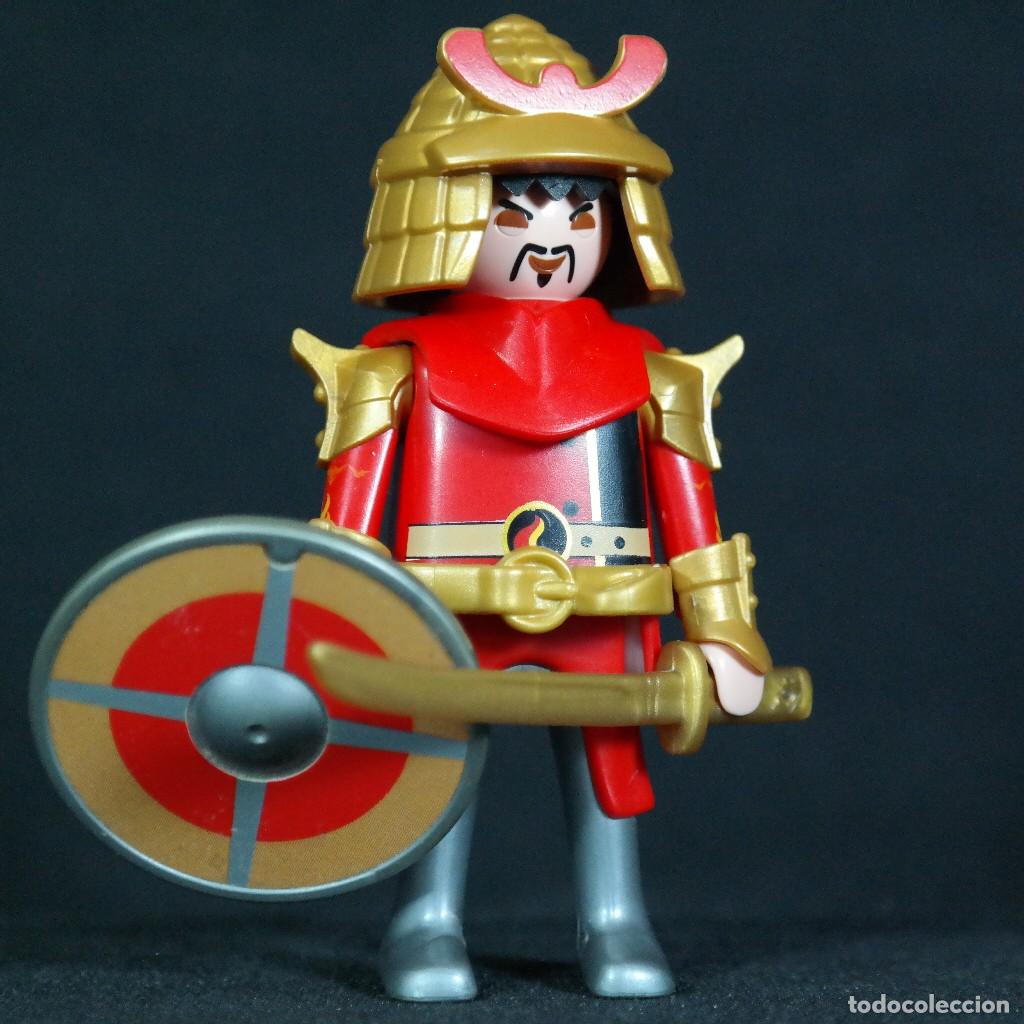 Playmobil: Playmobil samurai rojo ☼