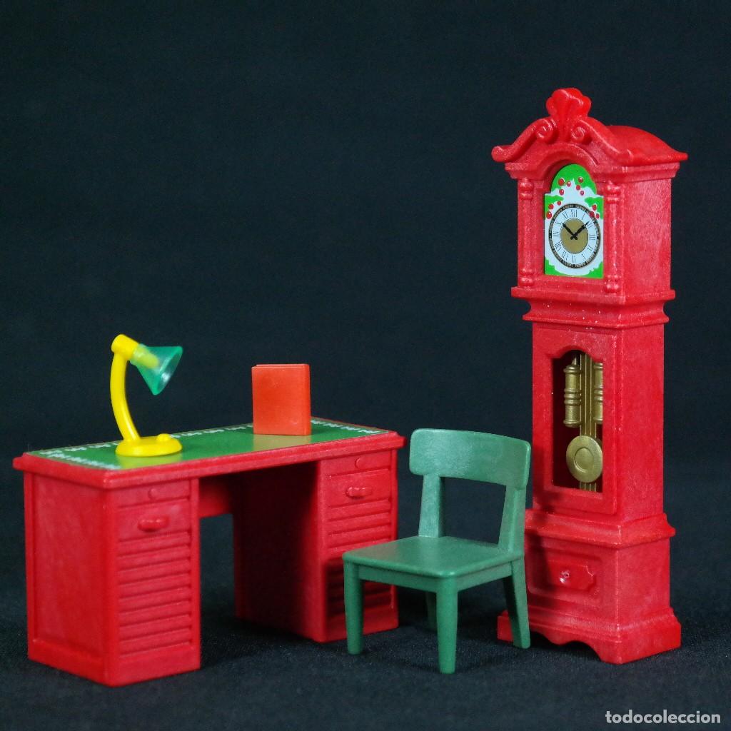Playmobil: Playmobil mesa con reloj rojo ☼