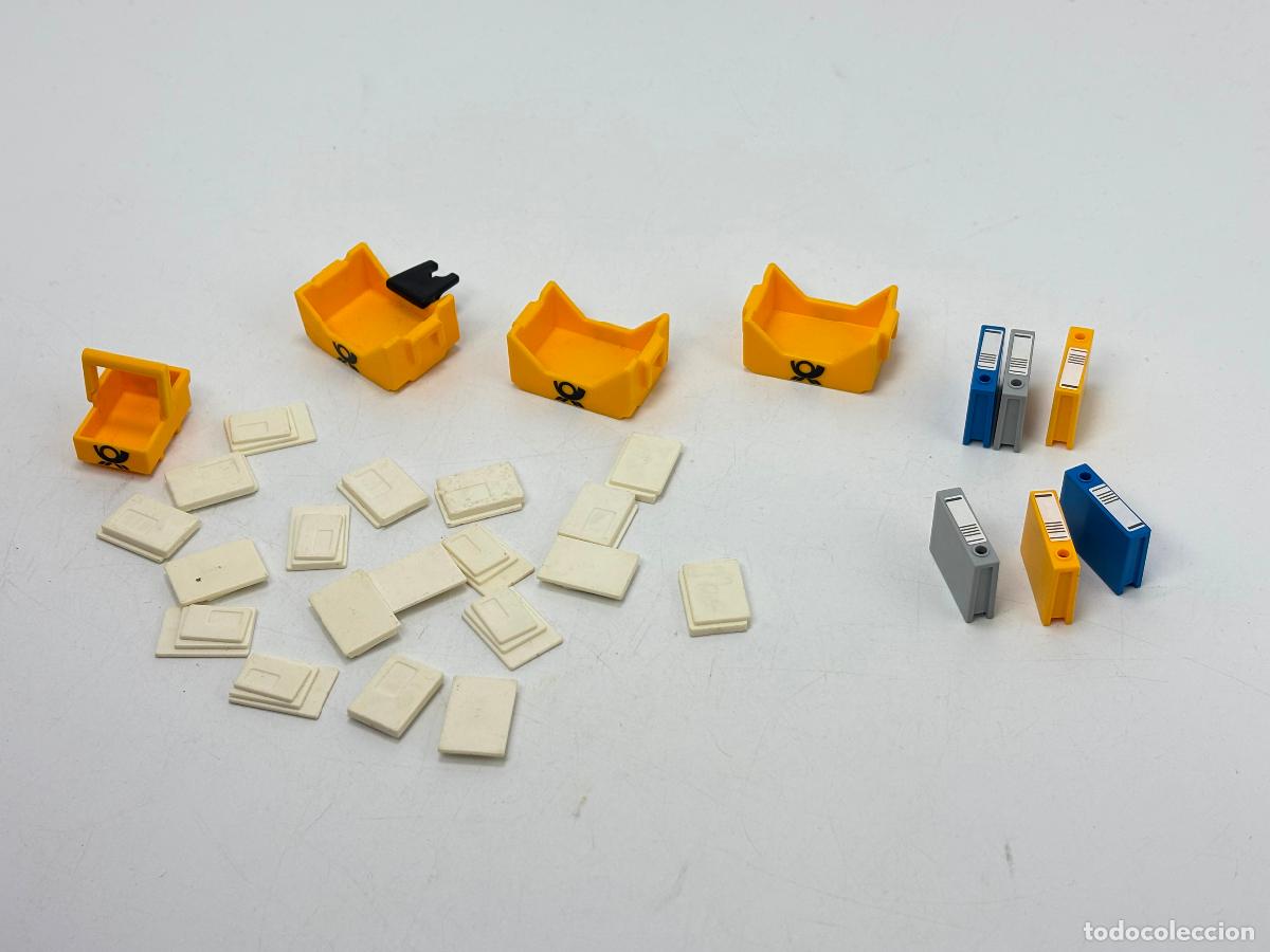 Playmobil: Playmobil lote carta libro cesta correos