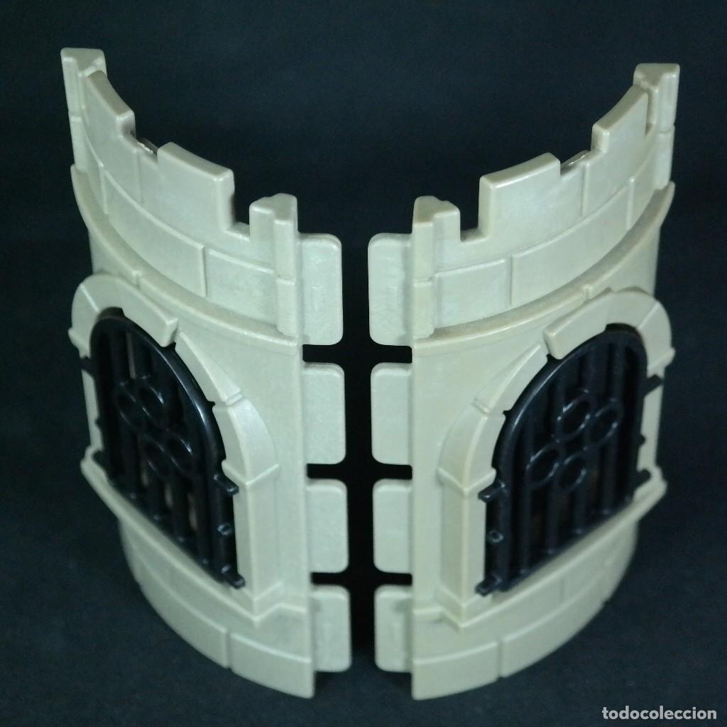 Playmobil: Playmobil dos paredes curvas con ventanas☼ - Foto 1
