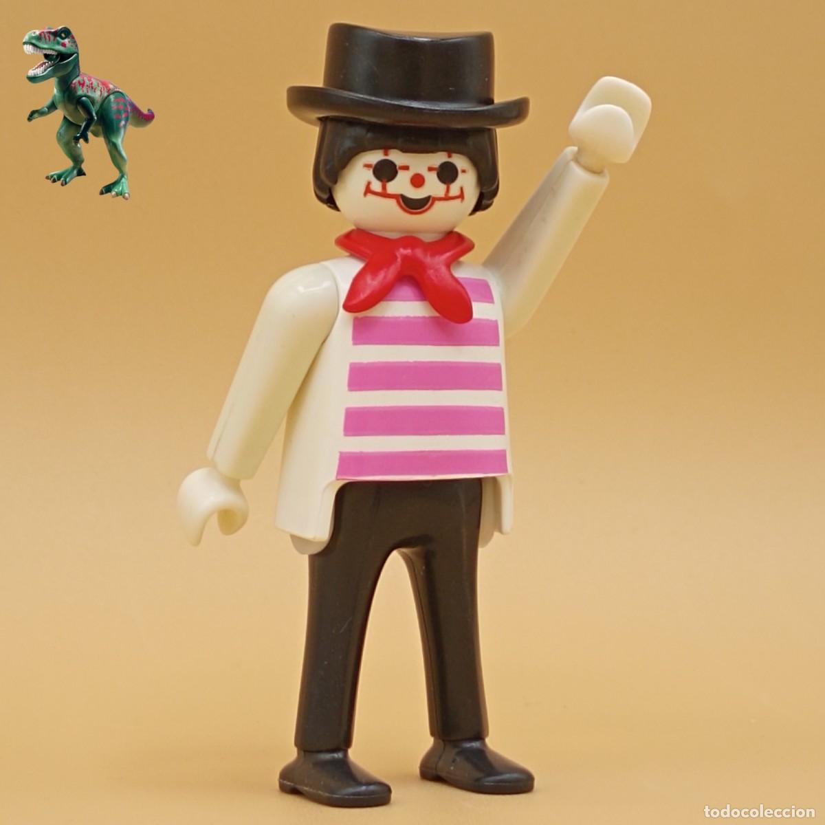 Playmobil: Playmobil figura mimo payaso arlequin teatro pierrot circo romani