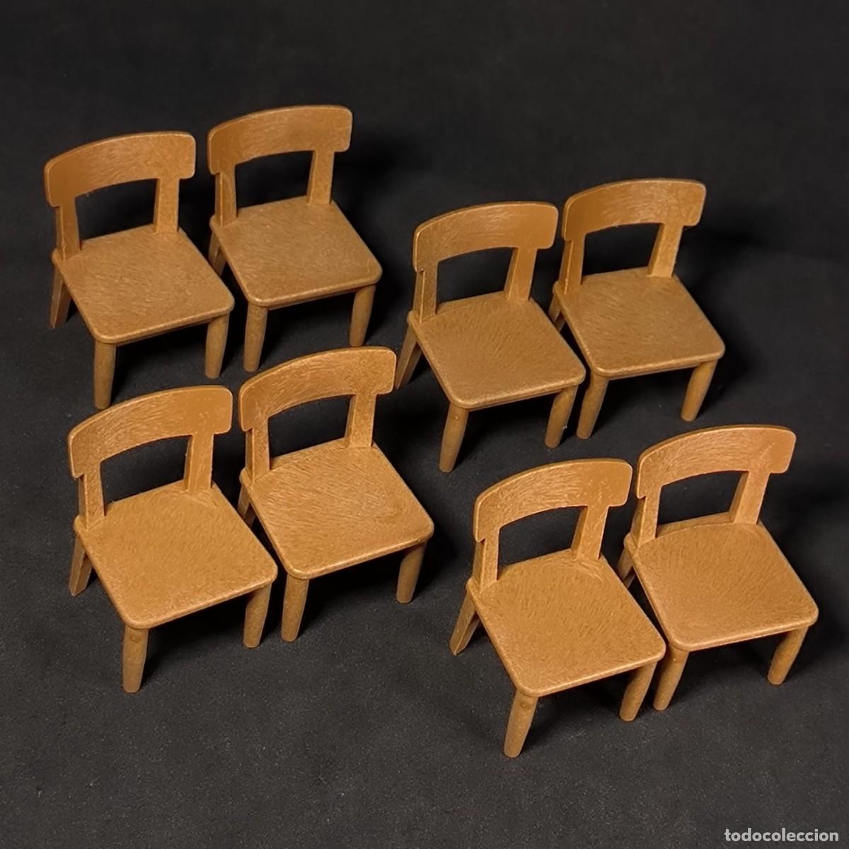 Playmobil: Playmobil 8 sillas ☼