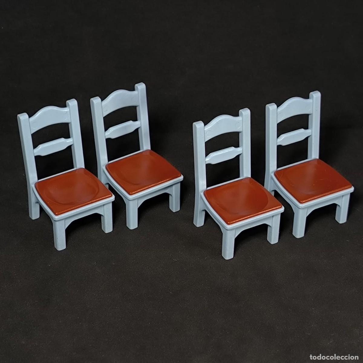 Playmobil: Playmobil cuatro sillas ☼