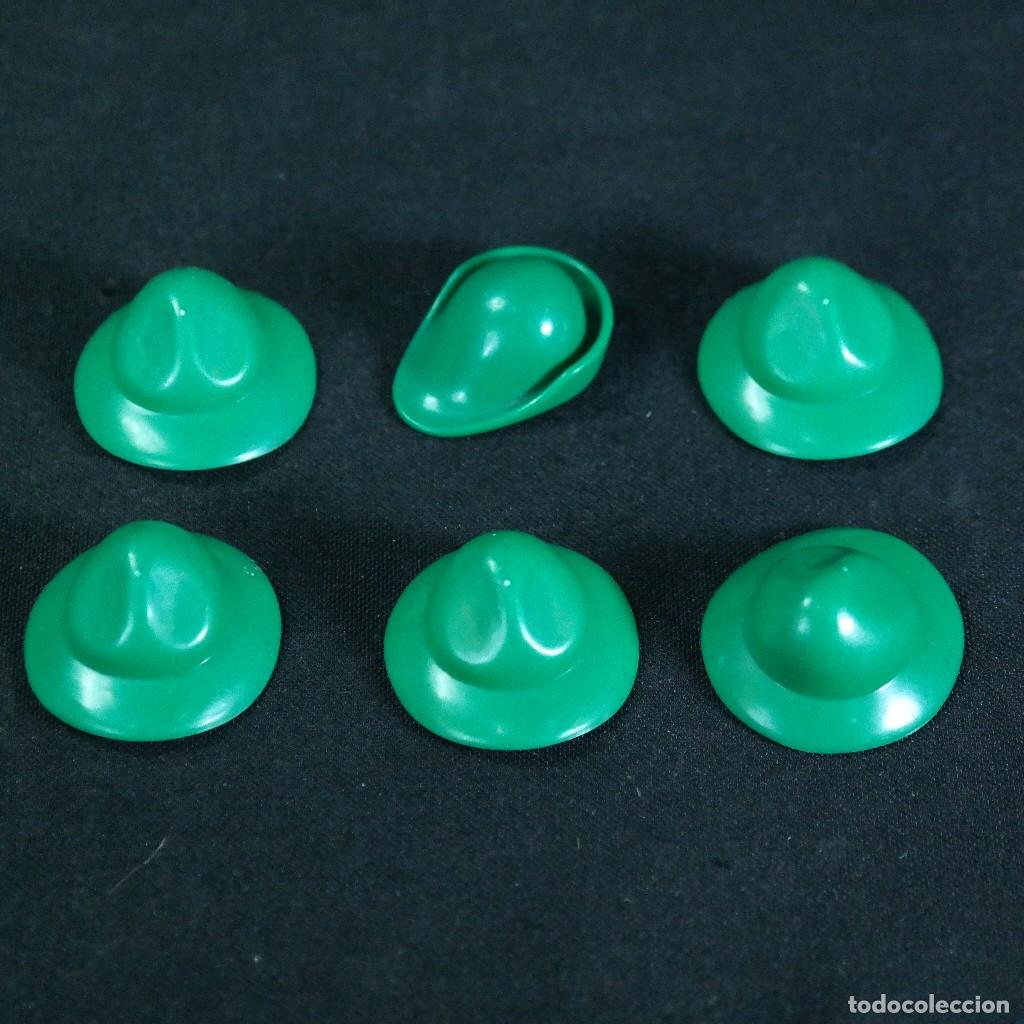 Playmobil: Playmobil gorros medievales verdes ☼