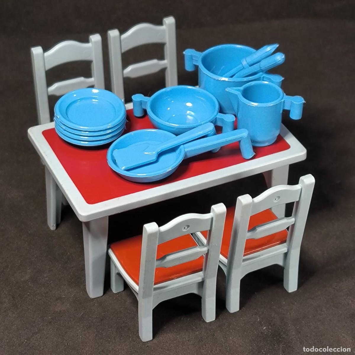 Playmobil: Playmobil mesa con sillas ☼