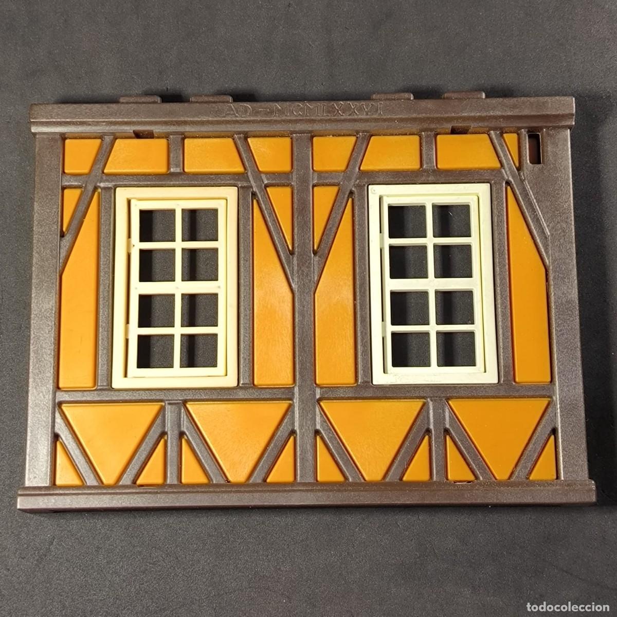 Playmobil: Playmobil pared con 2 ventanas ☼