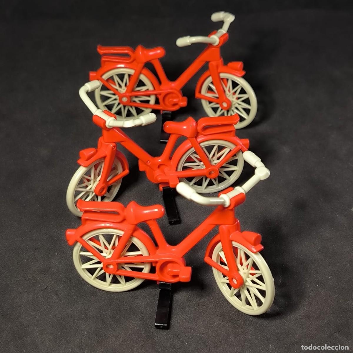Playmobil: Playmobil 3 bicicletas rojas ☼