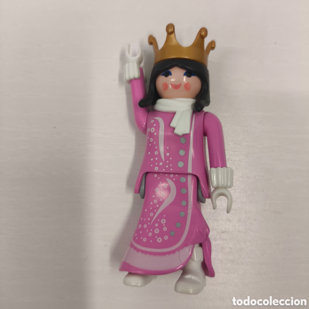 Playmobil: Playmobil mu&ntilde;eca vestido rosa y corona