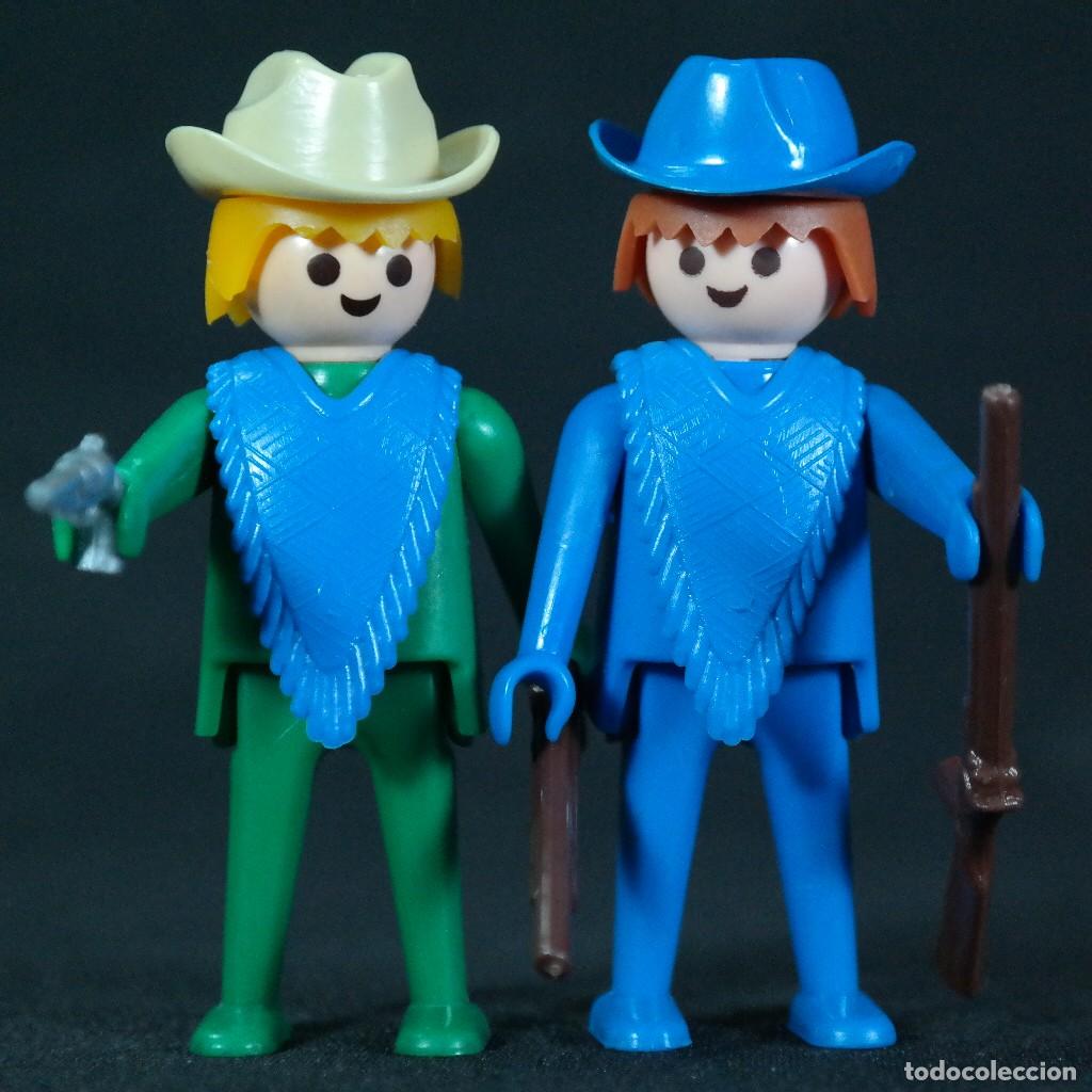 Playmobil: Playmobil dos vaqueros con ponchos ☼