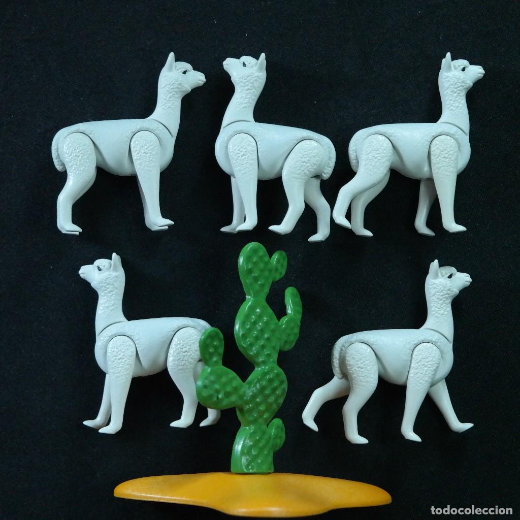 Playmobil: Playmobil llamas con cactus ☼