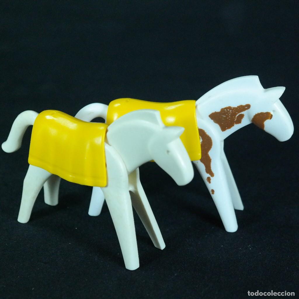 Playmobil: Playmobil 2 caballos con mantas ☼
