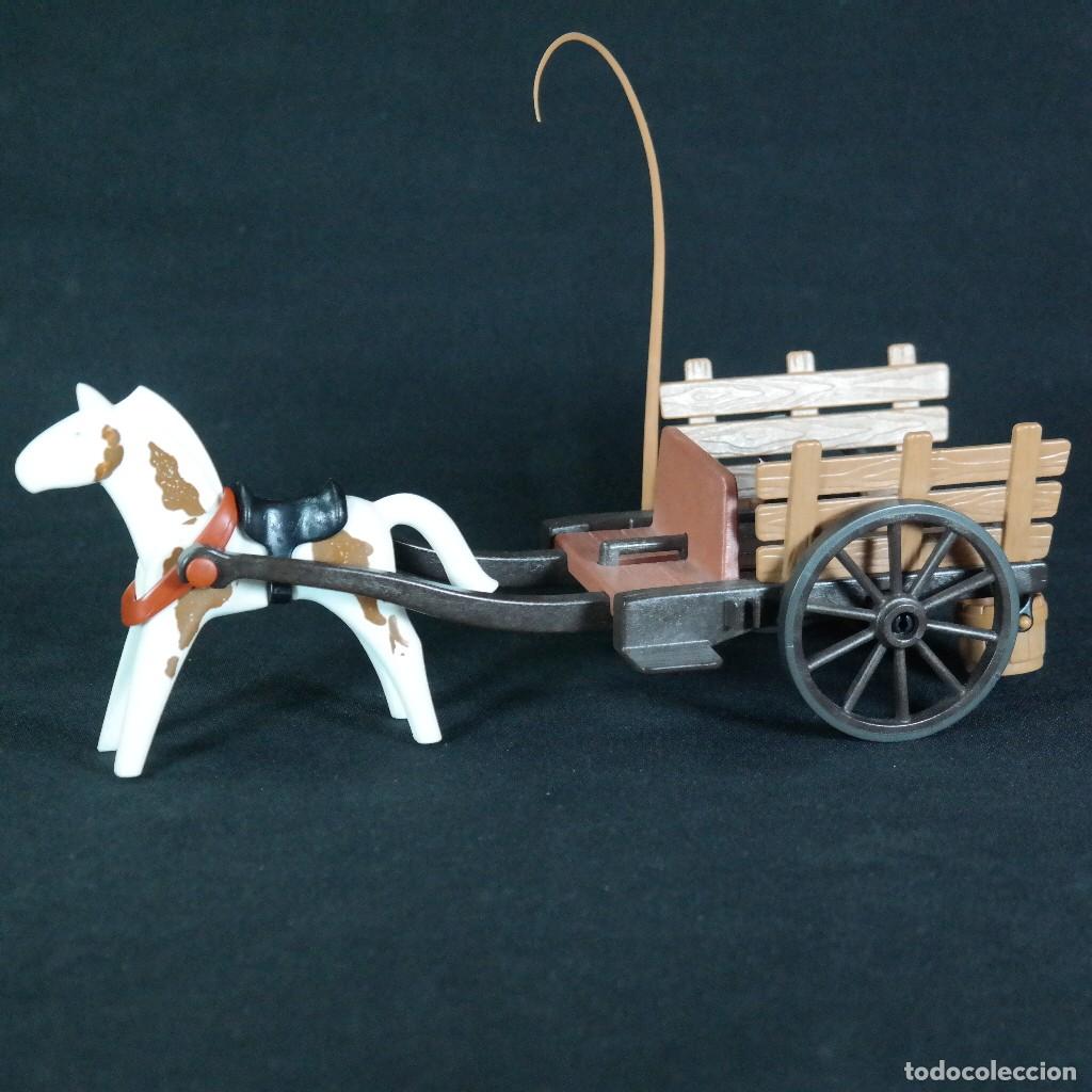Playmobil: Playmobil carro medieval con caballo ☼