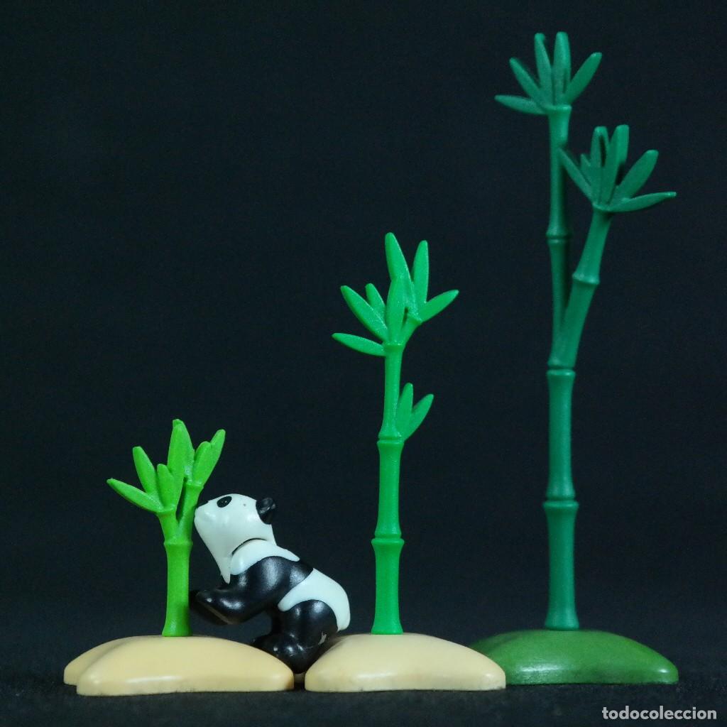 Playmobil: Playmobil panda bebe con cana ☼