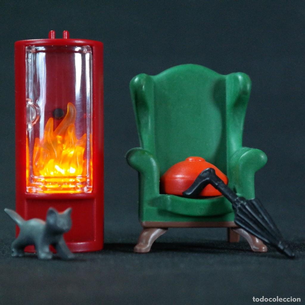 Playmobil: Playmobil sillon con estufa (con luz)☼